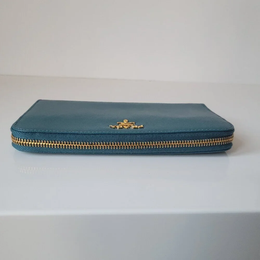PRADA Saffiano Leather Zip-around Wallet  - Picture 5 of 11